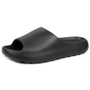 Alpine Swiss Edgar Men's Cloud Slides Ultra-Comfortable Arch Support Pillow